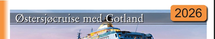 2026 Østersjøcruise